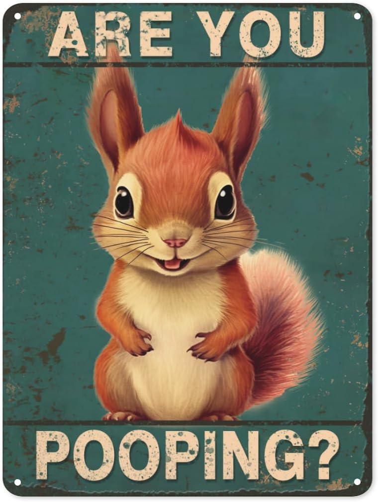Are You Pooping squirrel Bathr - Embroidery Water 评论和价格