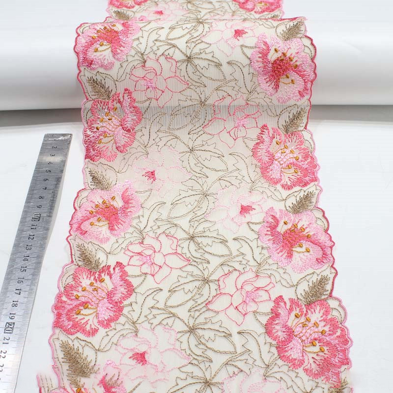 2yards Soft Mesh Tulle Lace fo - Embroidery Web 评论和价格