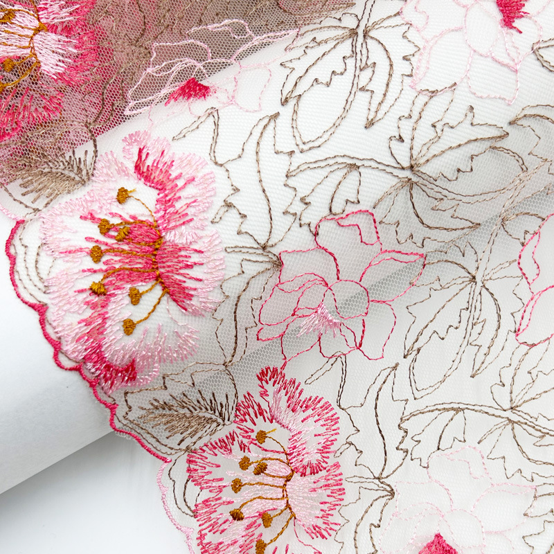 2yards Soft Mesh Tulle Lace fo - Embroidery Web 评论和价格