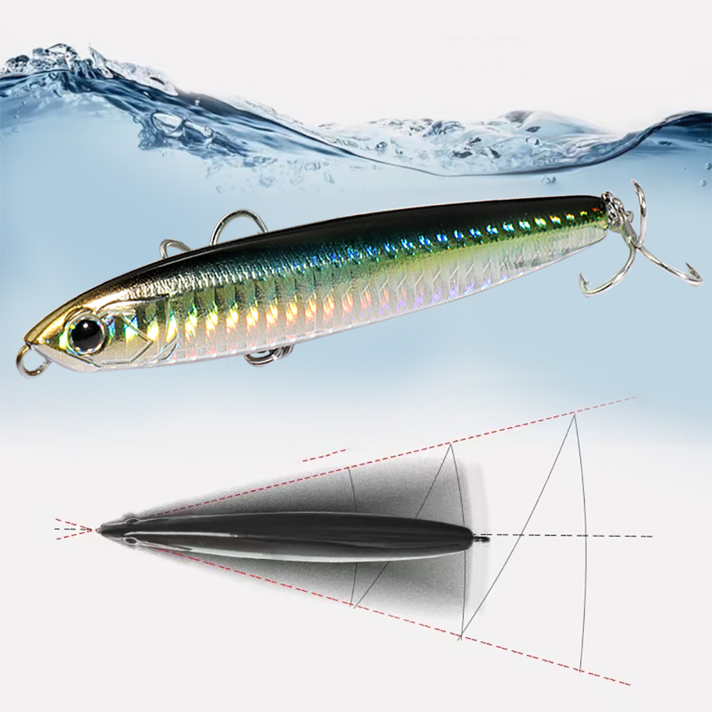 Sinking Pencil Lure 24g 10cm G - Transfer Pen Ink 评论和价格