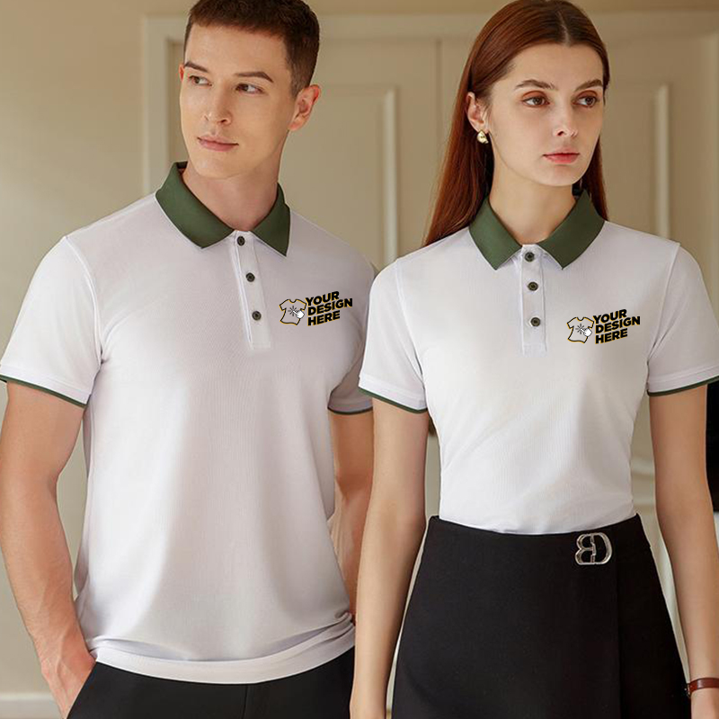 Color Block Polo Shirt - Free  - Embroidery Men Shirt 评论和价格