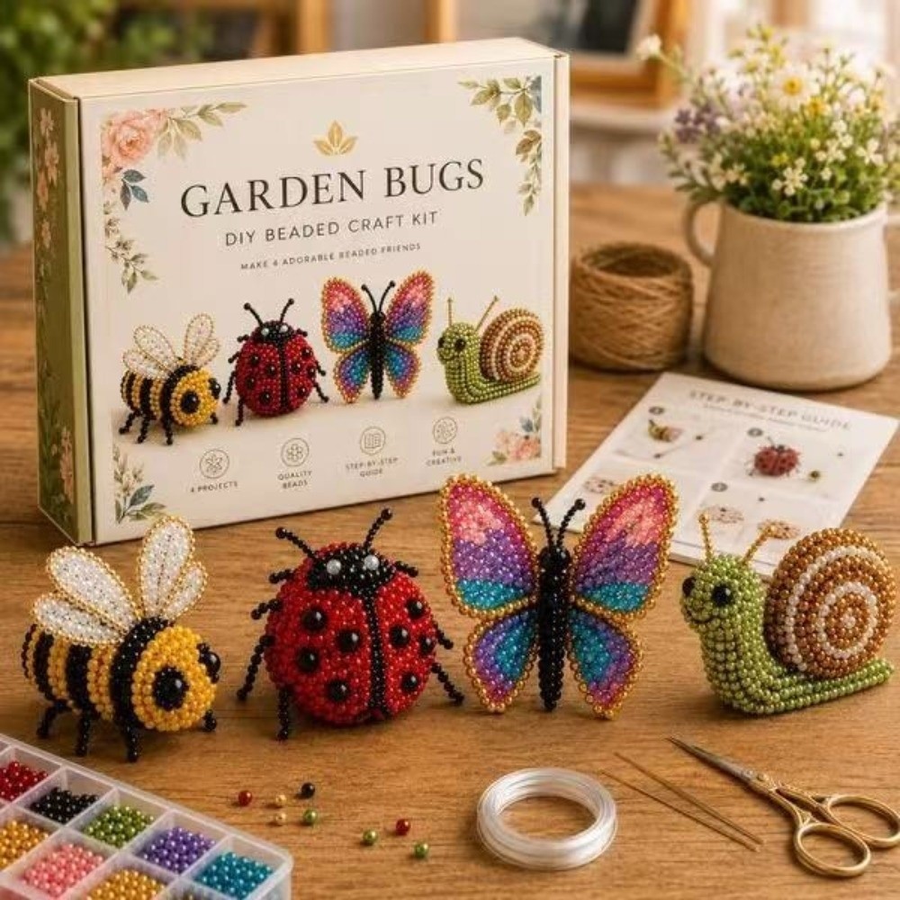 Handmade DIY Animal Bead Embro - Embroidery For Beginners 评论和价格