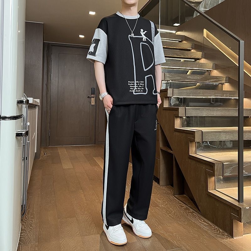 Summer Fashion Trendy Printed  - Embroidery Men Shirt 评论和价格