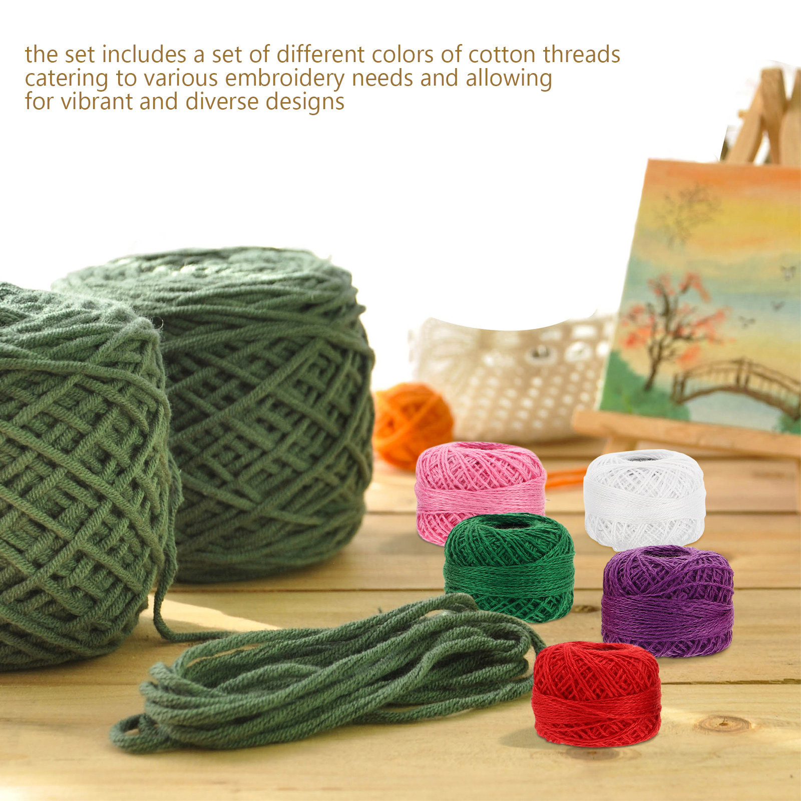 12Pcs Cotton Embroidery Floss  - Embroidery Kit 评论和价格