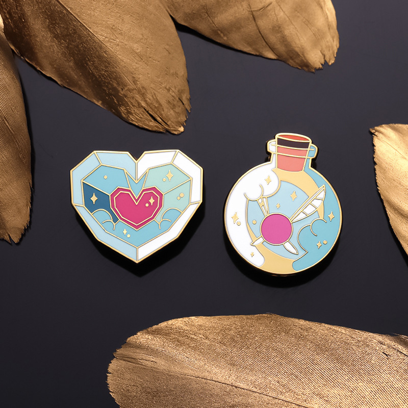 Cute Game Series Love Enamel P - Embroidery Illustration 评论和价格