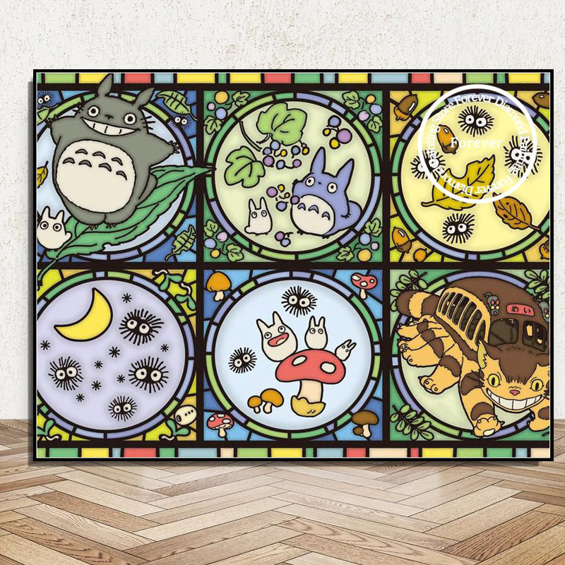 Japanese Cat Anime Art Pattern - Embroidery Roll Pattern 评论和价格