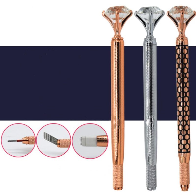 1 Pc Eyebrow Manual Pen Tattoo - Embroidery Eyebrow 评论和价格