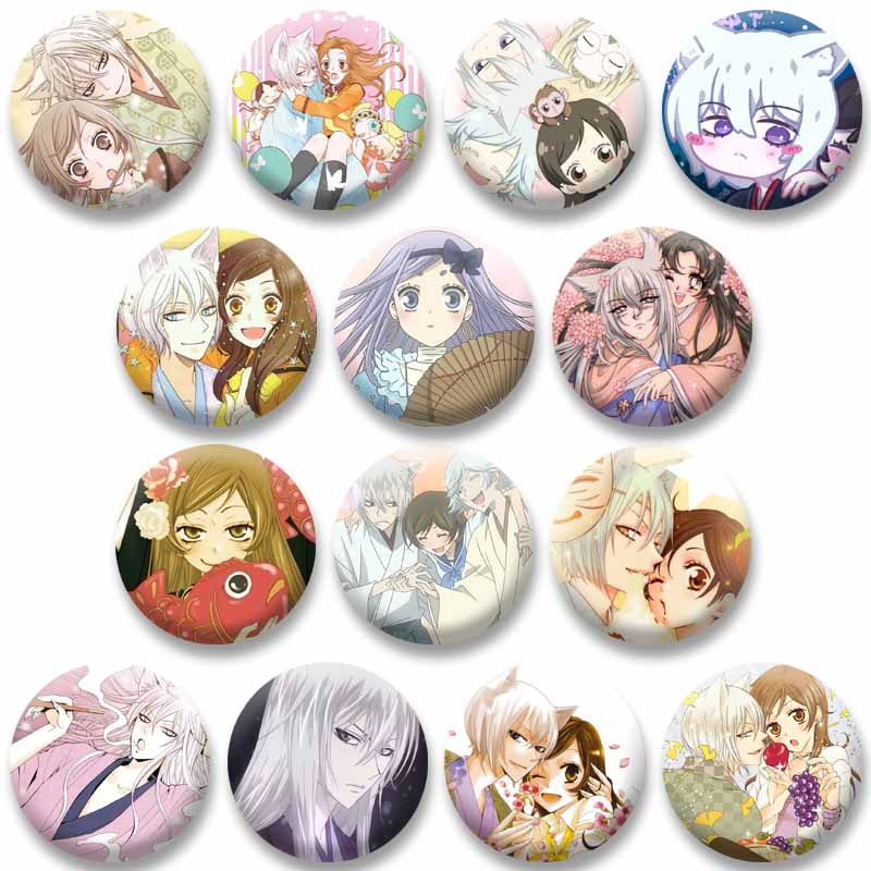 Anime Kamisama Kiss Button Pin - Embroidery Kiss 评论和价格
