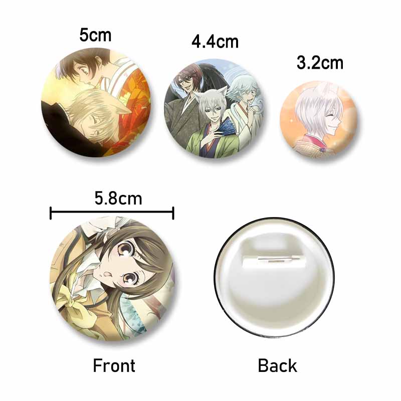 Anime Kamisama Kiss Button Pin - Embroidery Kiss 评论和价格