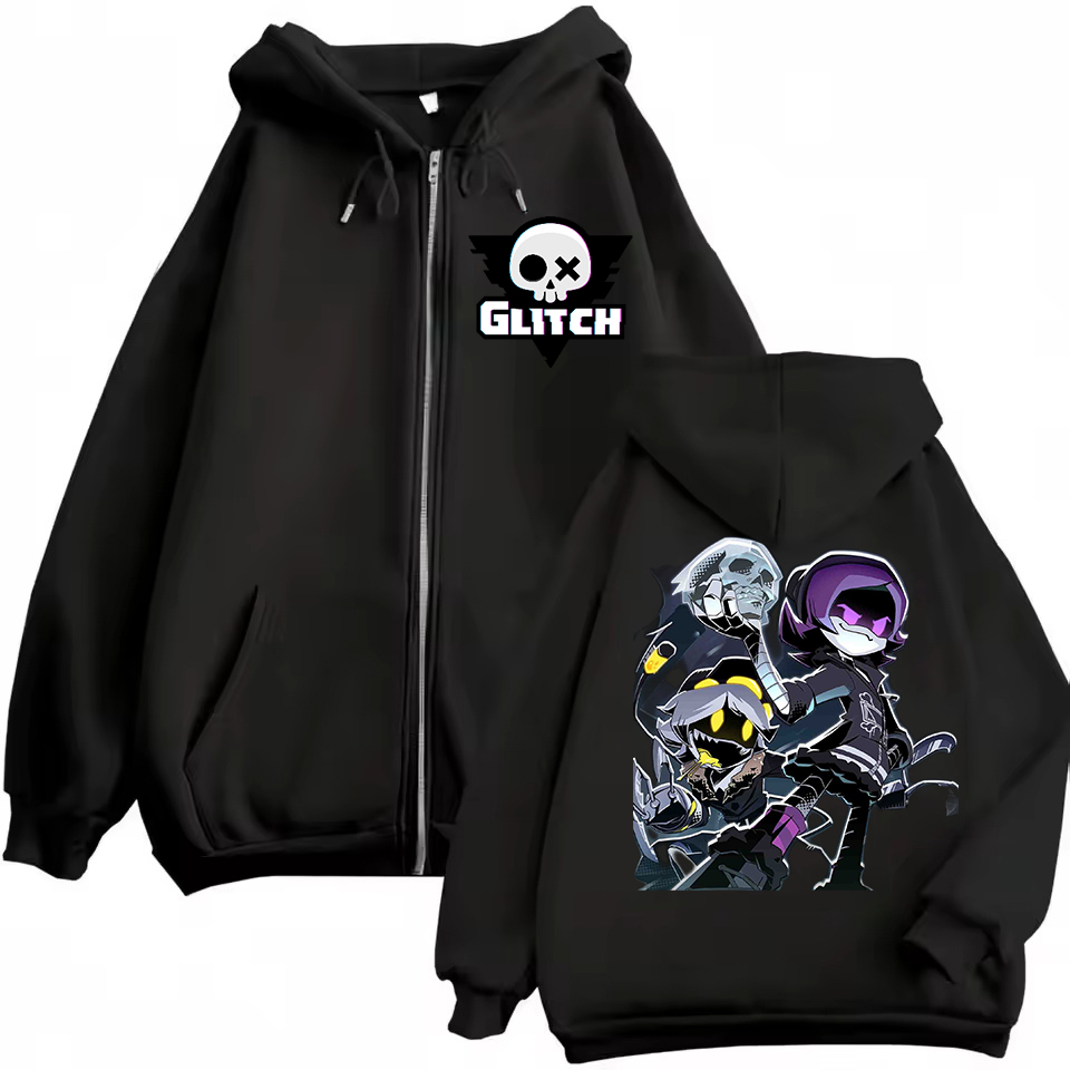 Anime Murder Drones Zipper Hoo - Embroidery Zip Up Hoodie 评论和价格