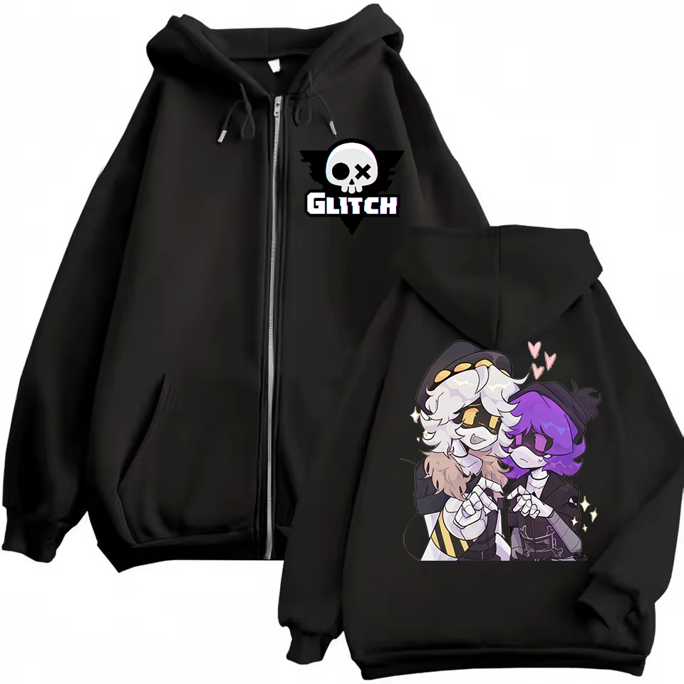 Anime Murder Drones Zipper Hoo - Embroidery Zip Up Hoodie 评论和价格