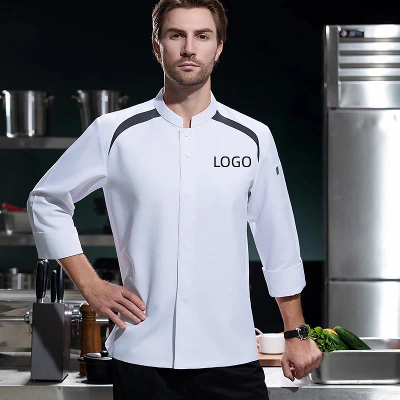 Breathable Long Sleeves Chef U - Embroidery Workshop 评论和价格