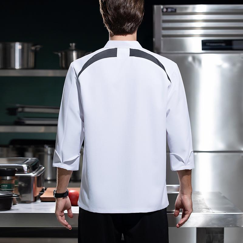 Breathable Long Sleeves Chef U - Embroidery Workshop 评论和价格