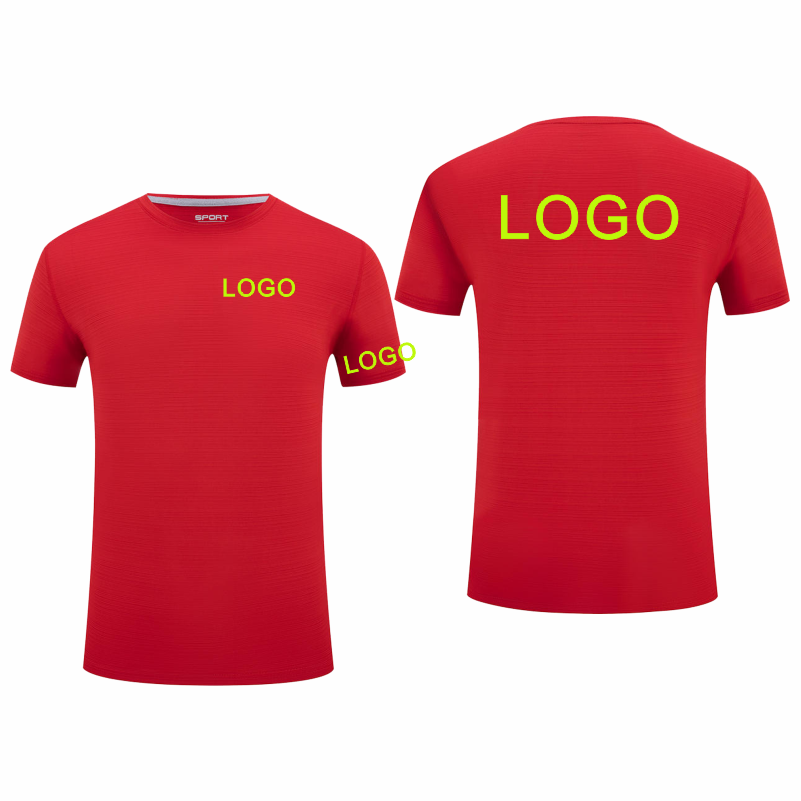 LOGO Customized Round Neck Sho - Embroidery Men Shirt 评论和价格