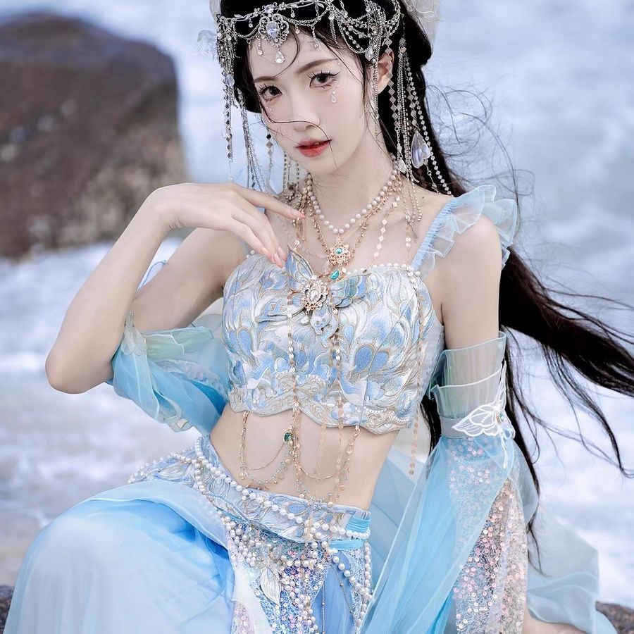 Modified Exotic Style Han Elem - Embroidery Style 评论和价格