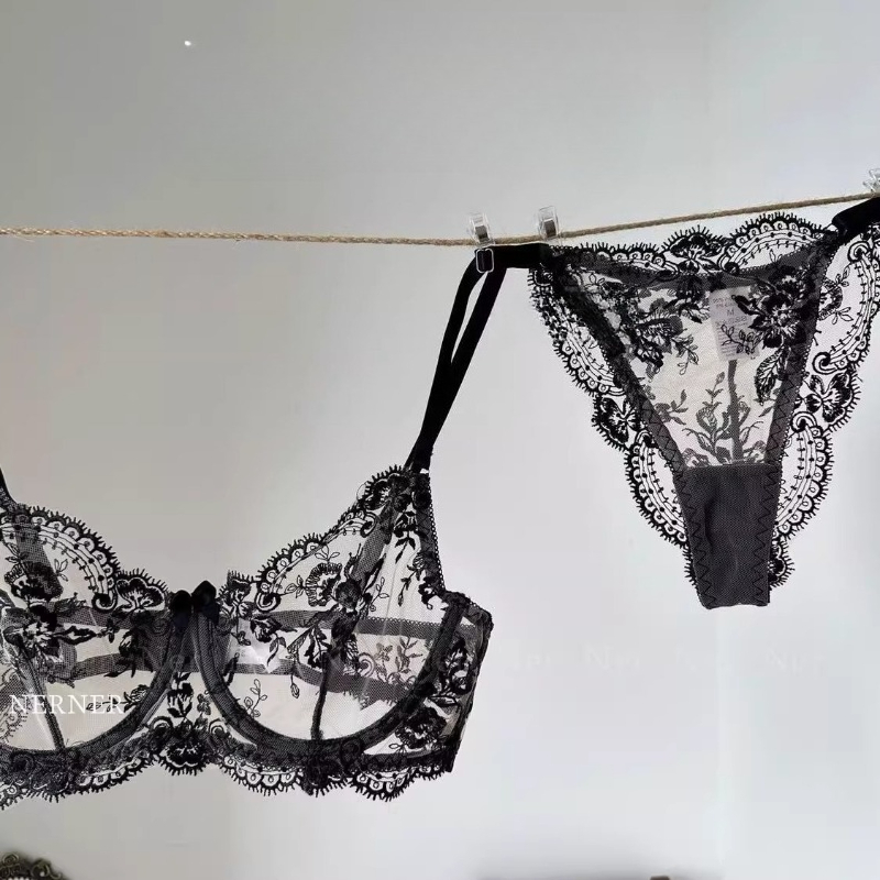 Ensemble Lingerie Dentelle Tra - Embroidery Ai 评论和价格