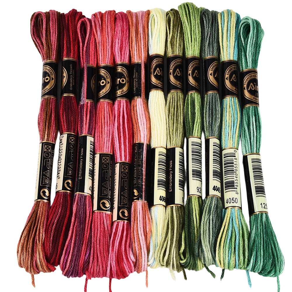 105 Yards Stitch Floss Embroid - Embroidery Stitches 评论和价格