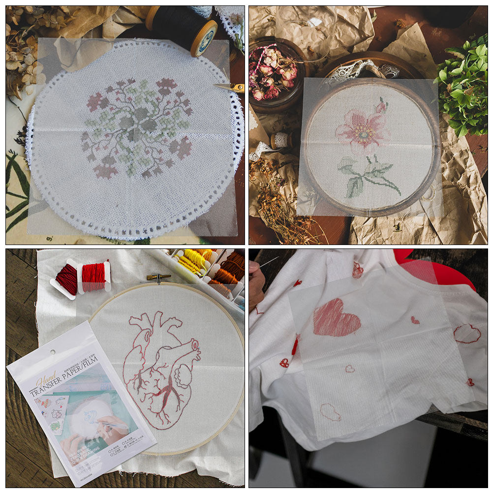 8Pcs Water Soluble Embroidery  - Embroidery Water 评论和价格