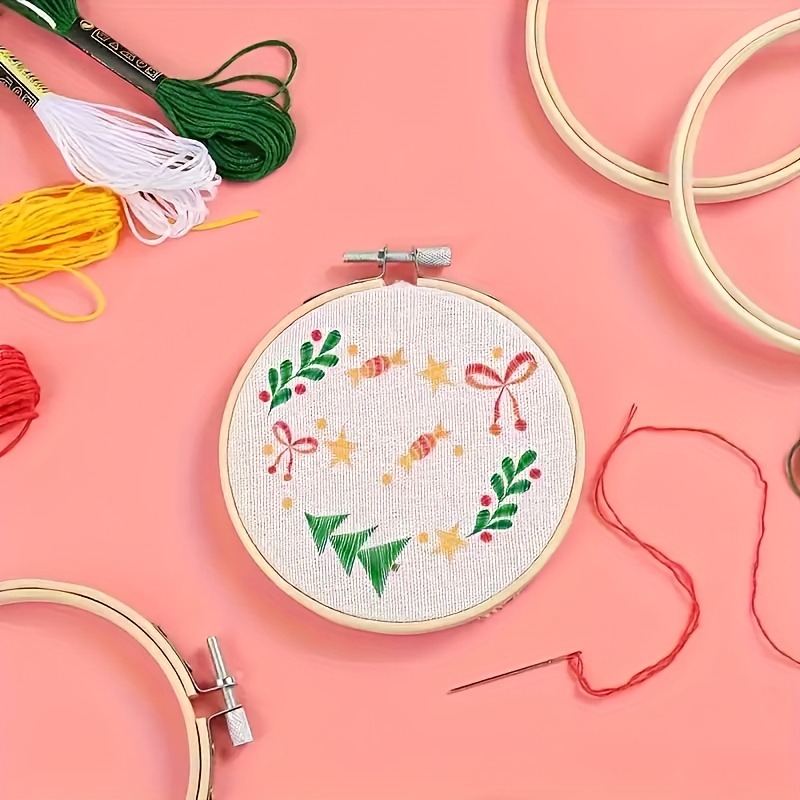 20 Embroidery Hoops Adjustable - Embroidery Ring Sizes 评论和价格