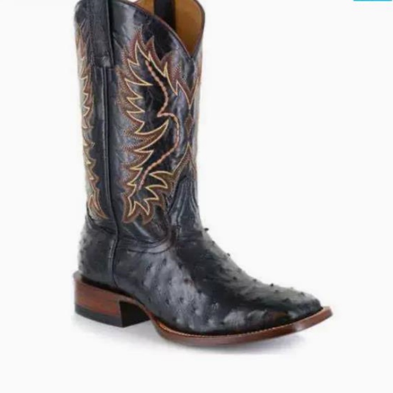Men High Boots Embroidery Retr - Embroidery Stitches 评论和价格