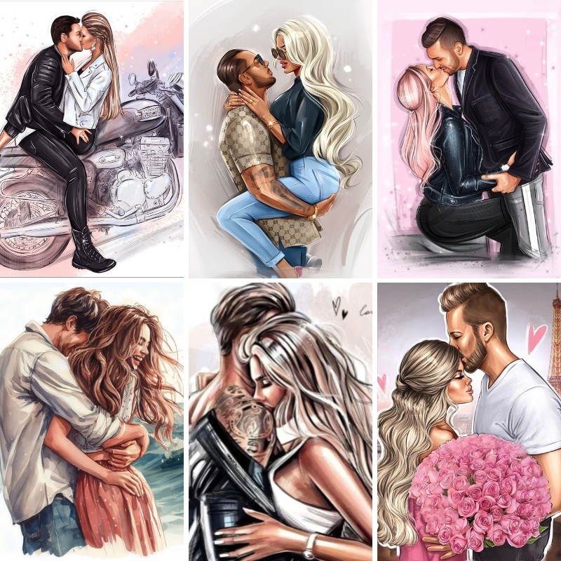 Diamond Painting Full Square D - Embroidery Kiss 评论和价格