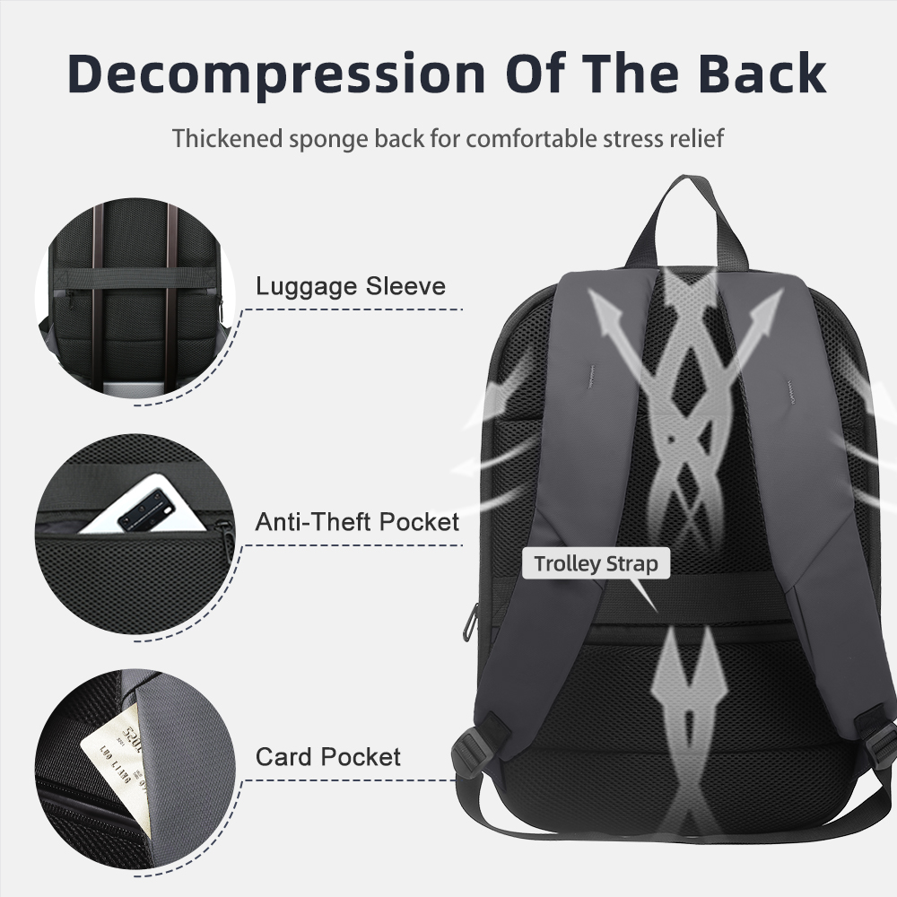 HK Business Backpack for Men 1 - Embroidery Workshop 评论和价格